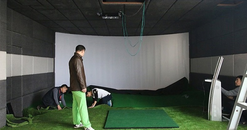 Golfer cần bỏ túi một số lưu ýkhi lắp đặt phòng golf 3D