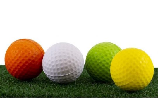 Bóng xốp tập golf được làm từ chất liệu vô cùng mềm mại