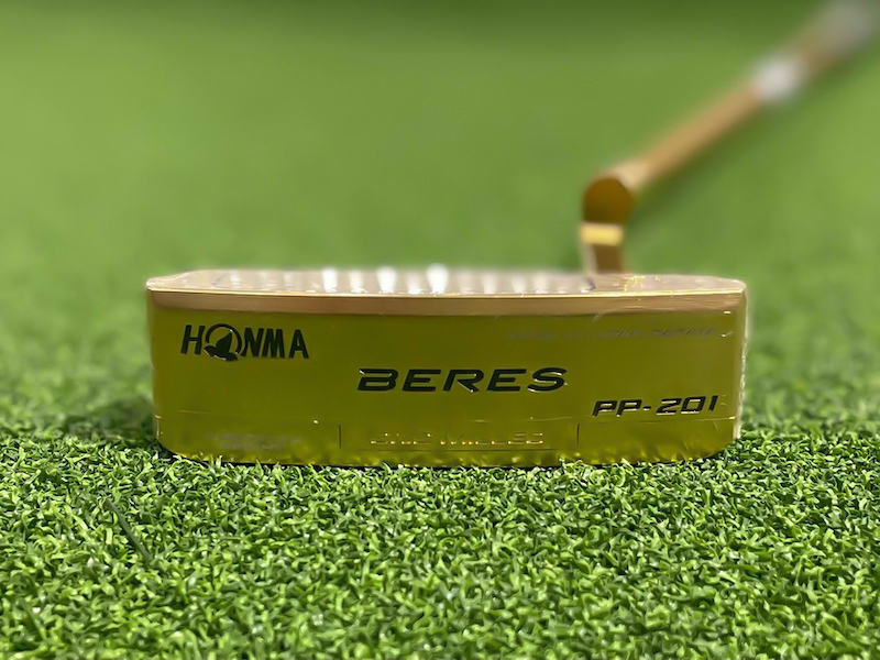 Gậy golf putter cũ Honma Beres PP-201 Steel Gold có thiết kế sang trọng, đẳng cấp