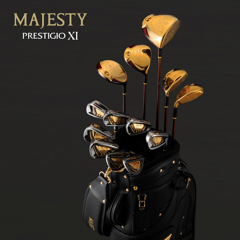 Bộ gậy golf Majesty Prestigio 11 cũ cho hiệu suất đánh bóng ấn tượng