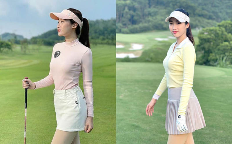 Chọn váy chơi golf có chiều dài phù hợp