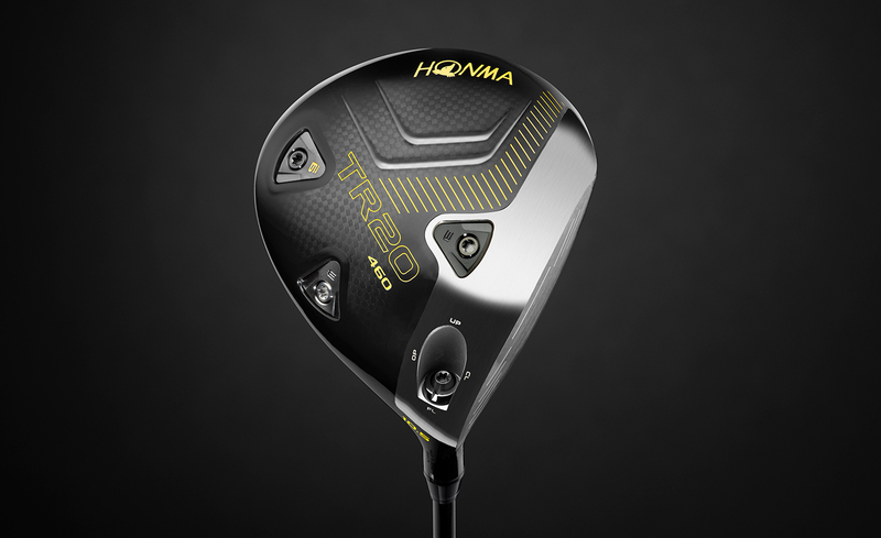 Gậy driver Honma TR20 sở hữu cấu trúc 3 vít đặc biệt