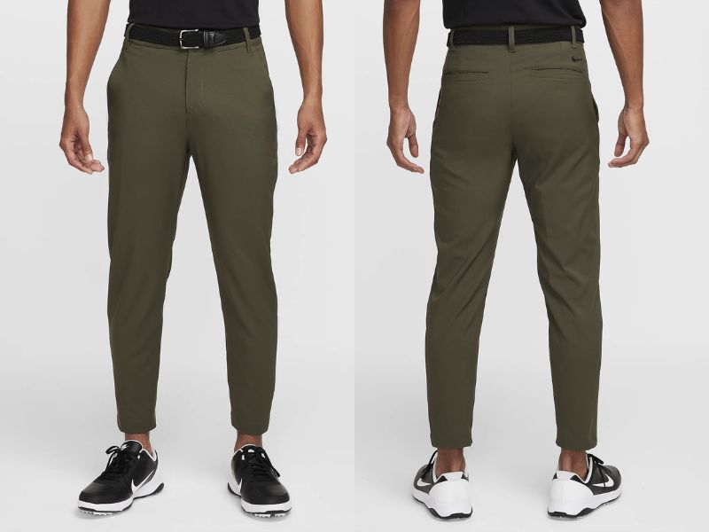 Quần golf Nike Dri-Fit Print giúp tôn lên đôi chân của golfer