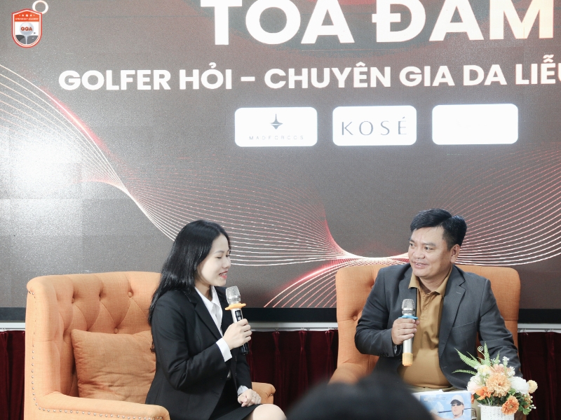 Tọa đàm Golfer hỏi - Chuyên gia da liễu trả lời