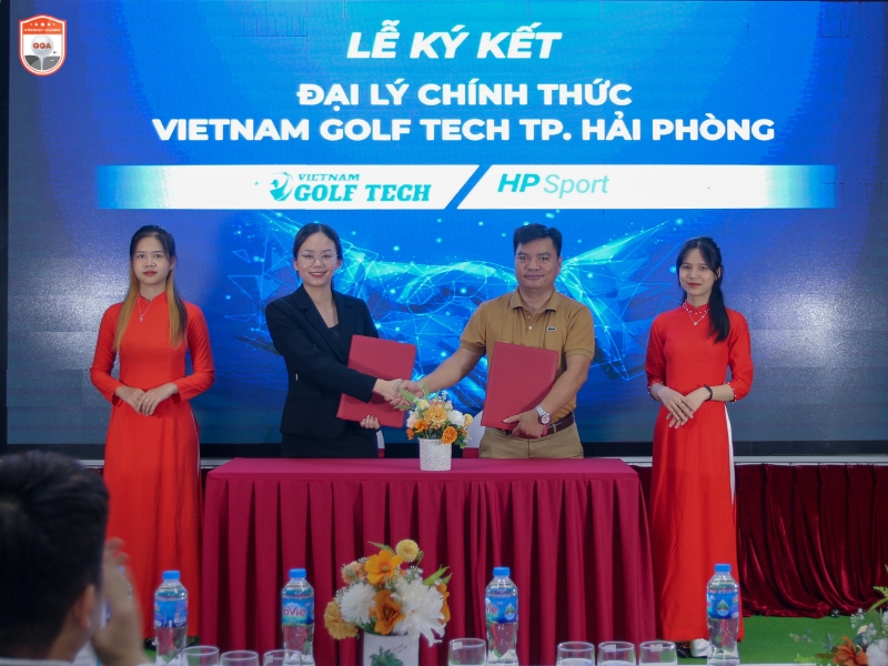 Vietnam Golf Tech ký kết đại lý chính thức tại Hải Phòng - HP Sport Center