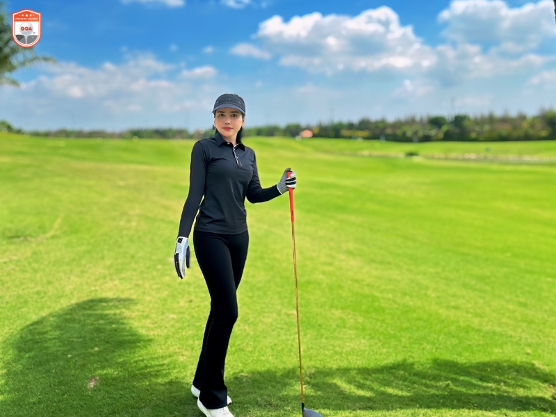 Học viên Nguyễn Thị Thu Trang (Trang Jenny) bắt đầu lại với golf từ tháng 10/2023