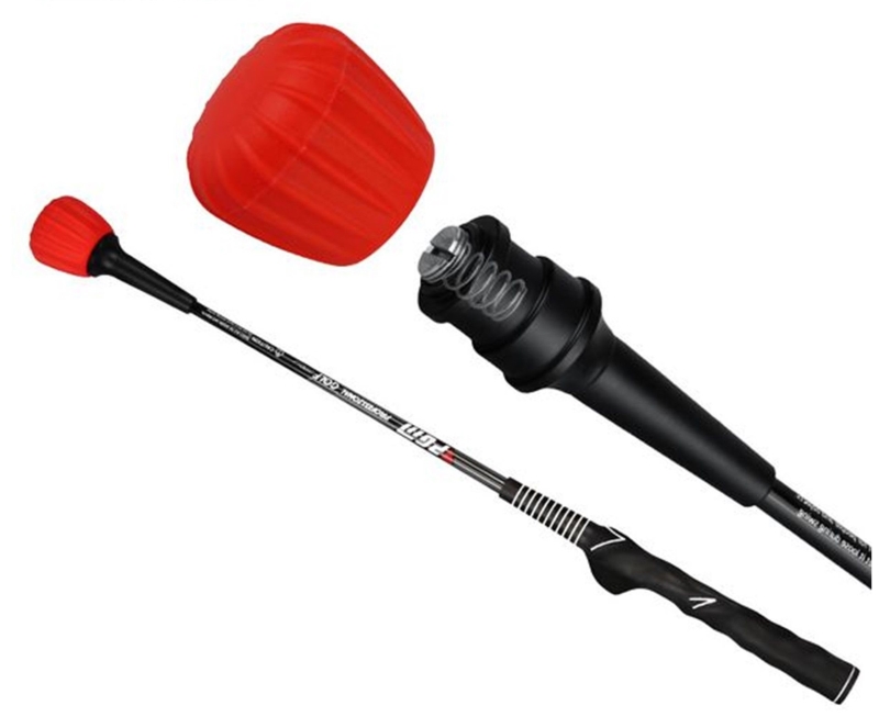 Stick HGB009 có bi phản hồi ở đầu gậy giúp golfer cảm nhận kỹ thuật swing đã đúng hay chưa