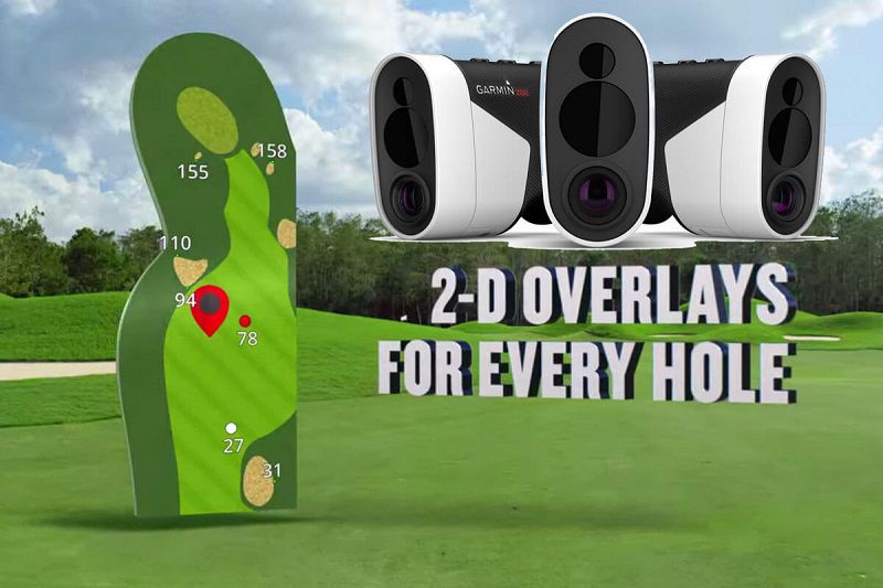 Garmin Approach Z82 giúp golfer quan sát toàn bộ hố golf nhanh chóng