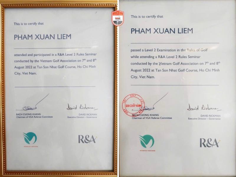 HLV Phạm Xuân Liêm - Tổ trưởng Locker với “cái duyên” trở thành chuyên gia huấn luyện Golf