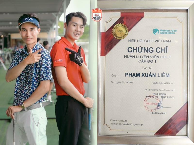 HLV Phạm Xuân Liêm - Tổ trưởng Locker với “cái duyên” trở thành chuyên gia huấn luyện Golf